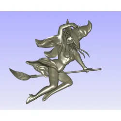 3d STL model-Witch  1